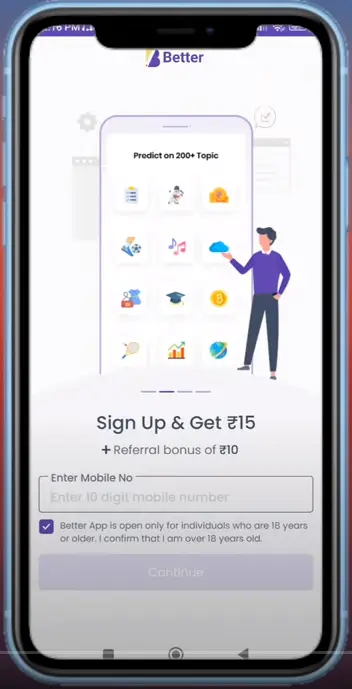 Better App Sign Up Process